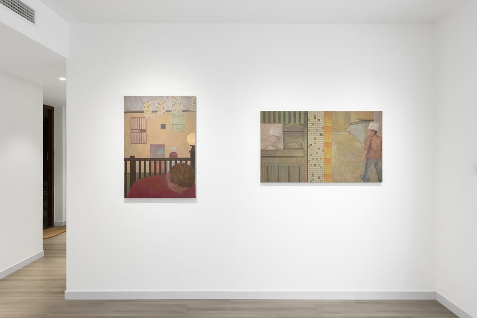愣神儿 A Moment Elsewhere, installation view